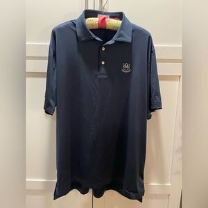 Peter Millar Summer Comfort Golf Polo Shirt Manor Country Club Centenary Mens L